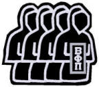 Beta Phi Pi line of pledgees patch