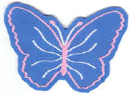 Butterfly, front-facing