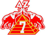 Pyramid w/ 2 elephants, originally designed by University Apparel