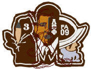 Lambda Theta Phi: Conquistador evolution, originally designed by University Apparel