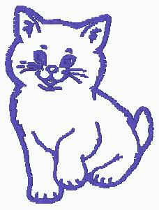 Cute Kitty: Sitting