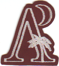Lambda Palm & moon, originally designed by University Apparel