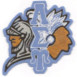 Lambda Sigma Upsilon Knight/Taino evolution, originally designed by University Apparel