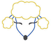 Poodle head