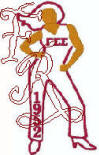 Lady Posing, available w/ letters on chest (large), or numbers