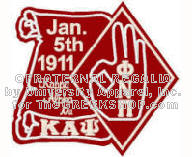 scroll w/ diamond & hand-sign, originally designed by University Apparel