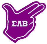 Sigma Lambda Beta hand-sign