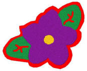 Single violet
