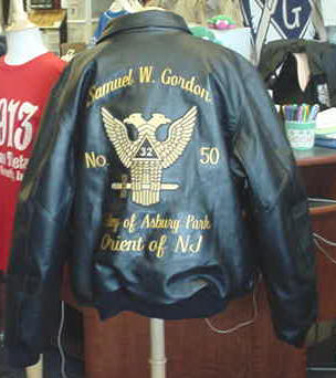 The Greek Lettered Leather Jackets Back Design Your Own Based Upon Lettering Desired