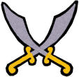 Crossed Scimitars